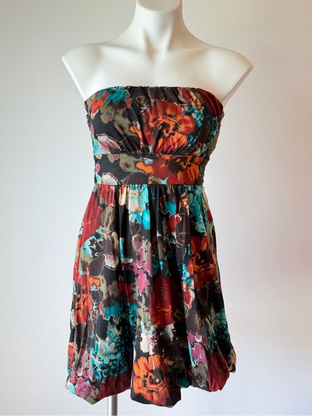 American Rag Strapless Multi - Floral Print Sundress